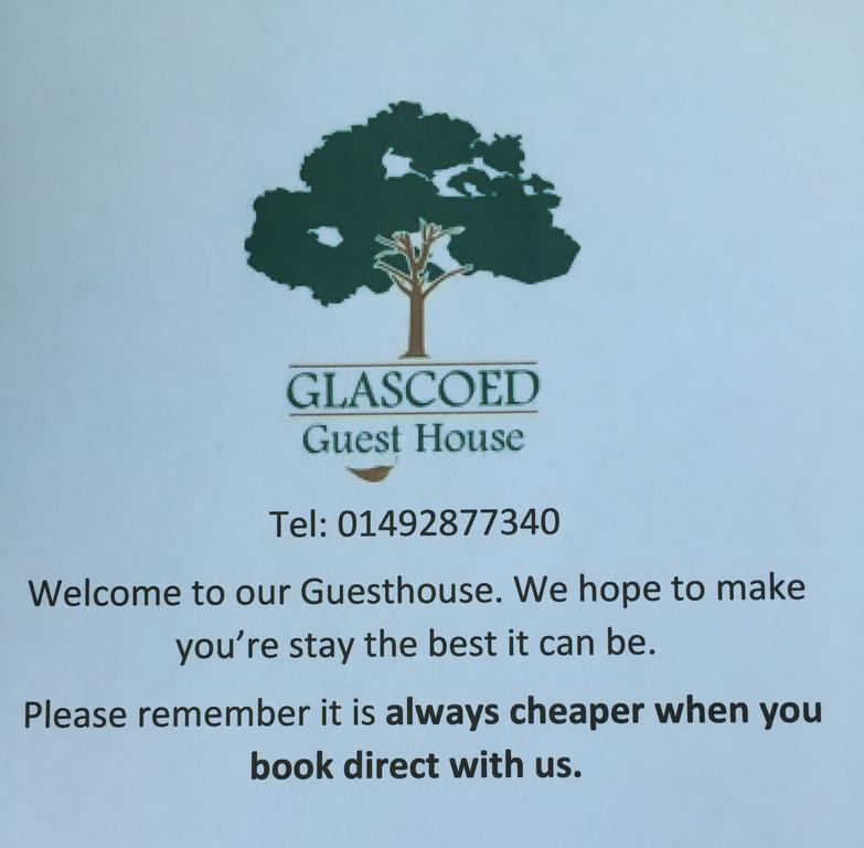 Glascoed Guest House Лландидно Экстерьер фото